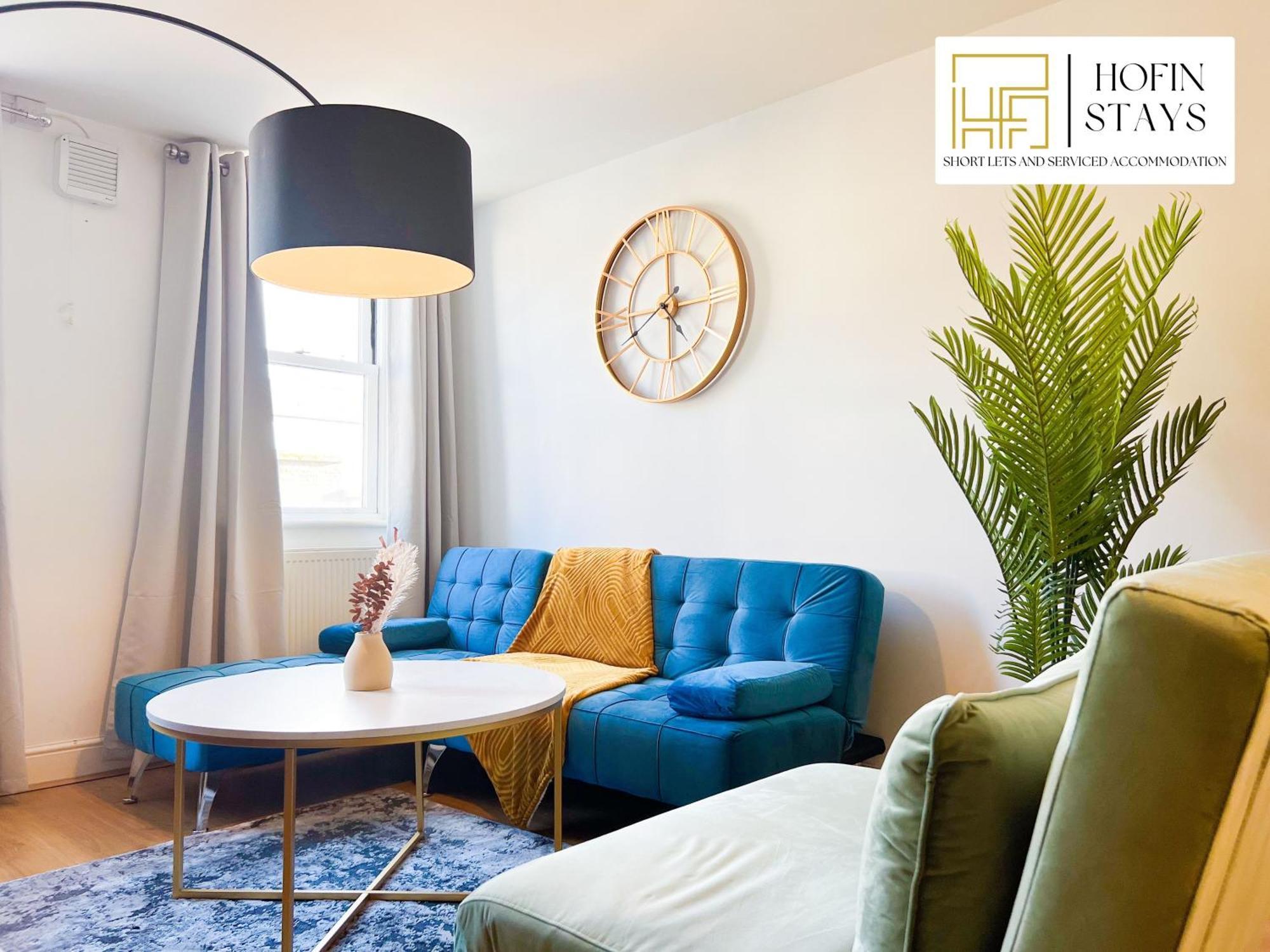 Apartment Last-minute Reserve L Premium On 2 Double Bed For 6 Guests L Deals L Hofin Short Lets & Serviced London
